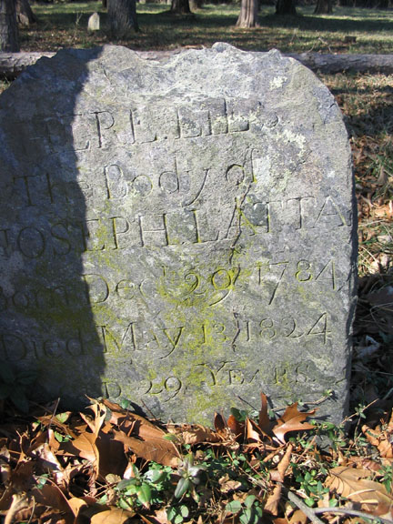 Joseph Latta tombstone